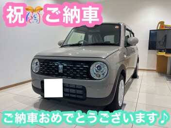 新型ラパンご納車です♪
